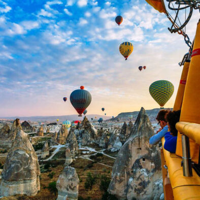 Hot air balloon flight in Cappadocia Nevsehir